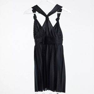 NWT ASOS Knot Strap Pleated Exclusive Dress